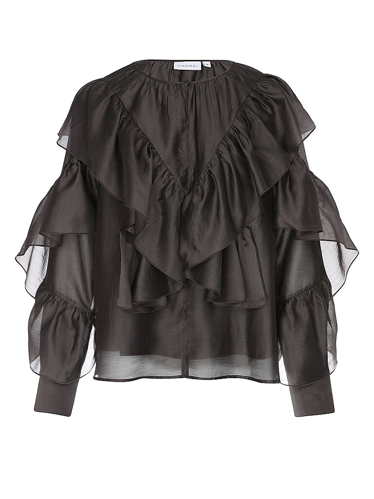 comma Blusa marrón