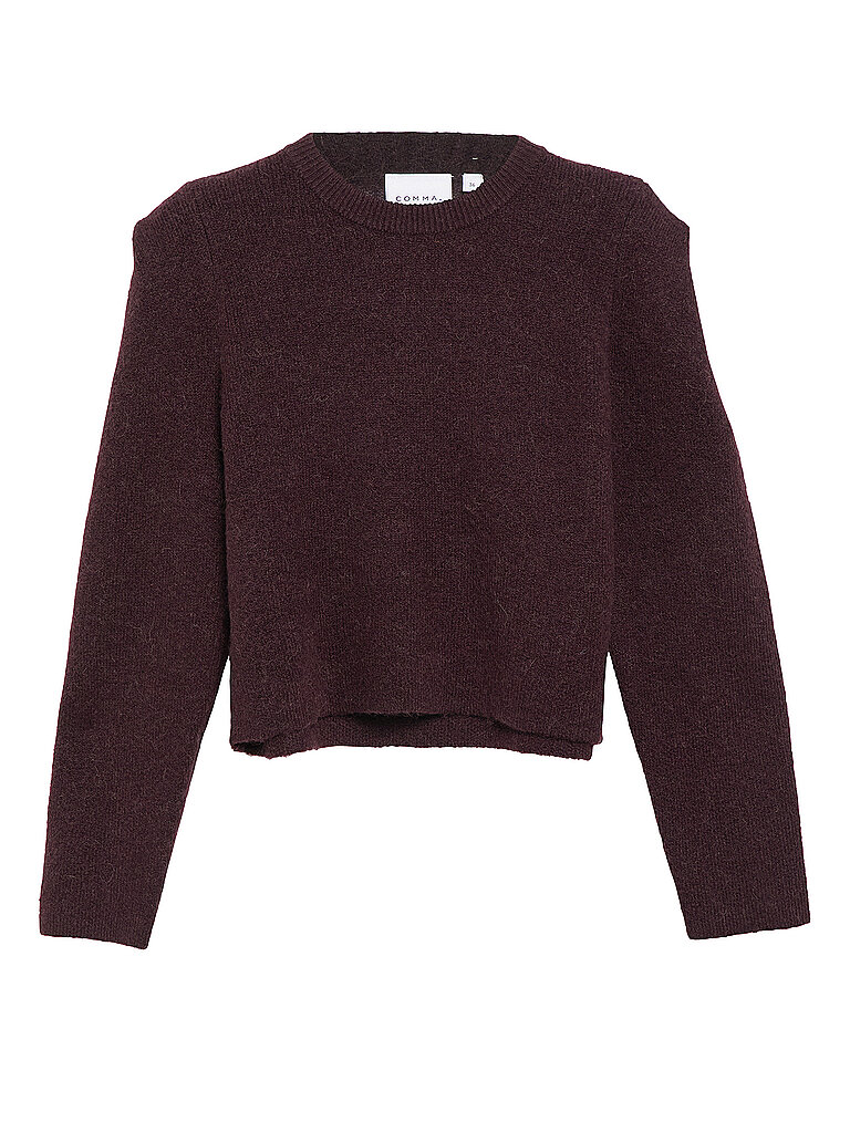 comma Pullover rojo oscuro