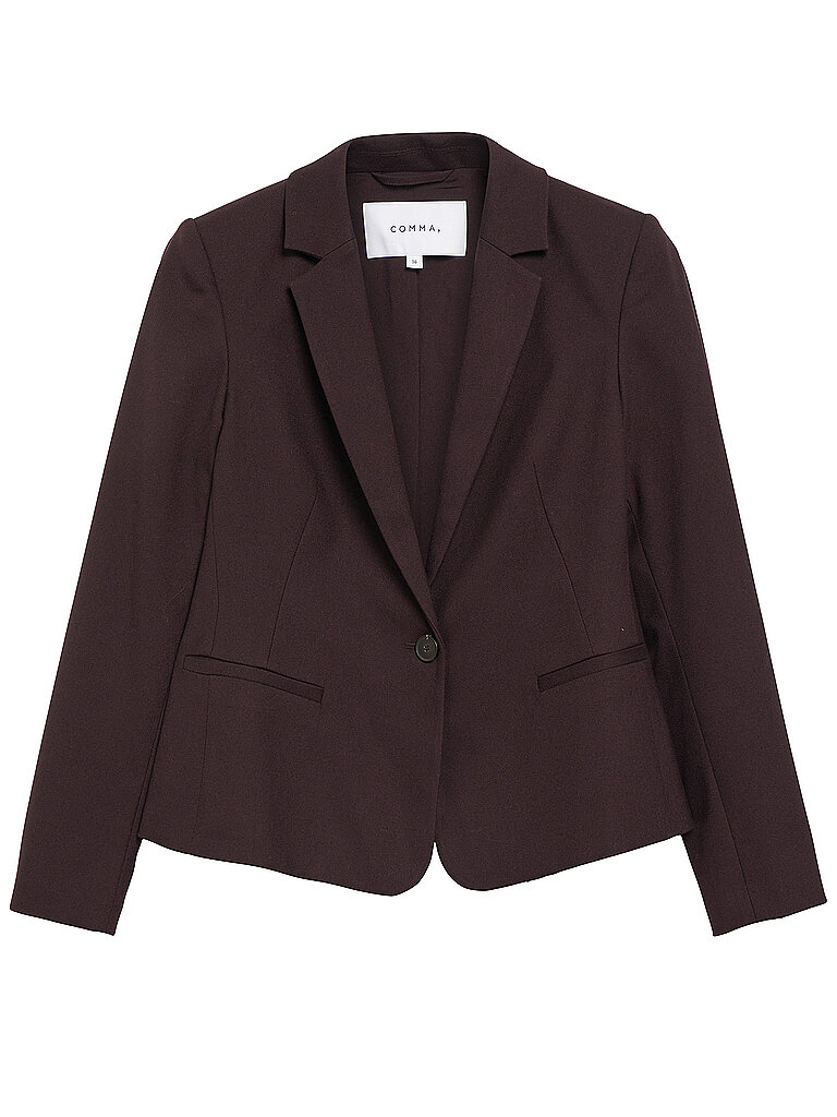 comma Blazer rojo oscuro