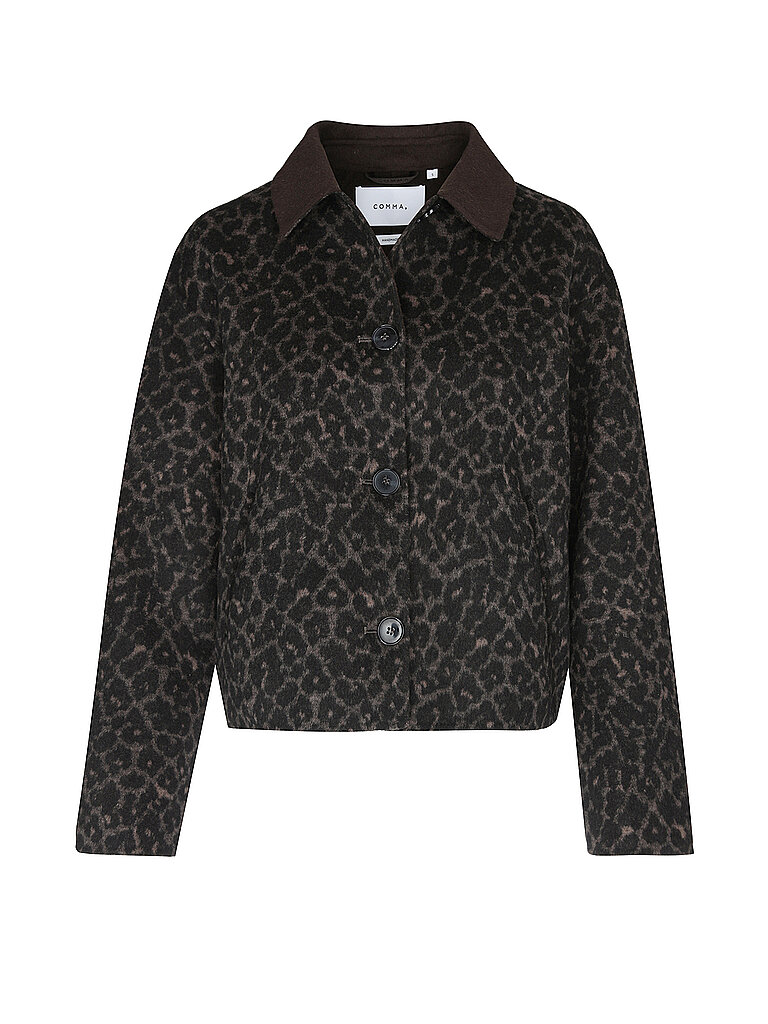 comma Chaqueta corta marrón