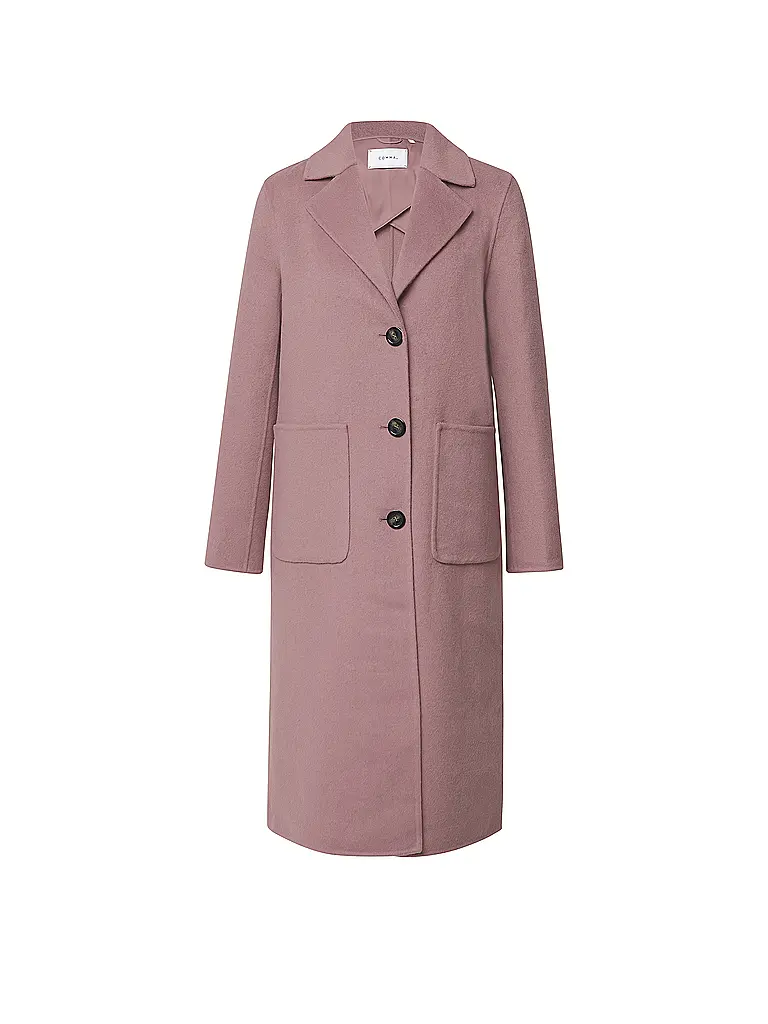 COMMA | Abrigo de lana | Lila