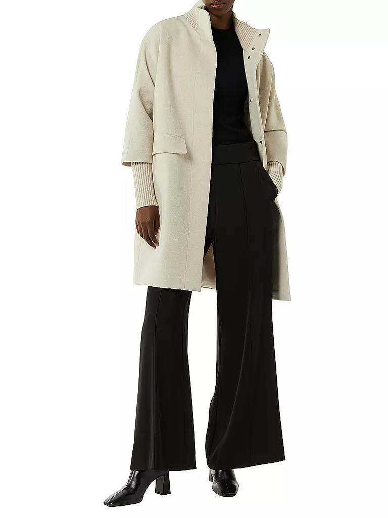 COMMA | Abrigo de lana | Beige