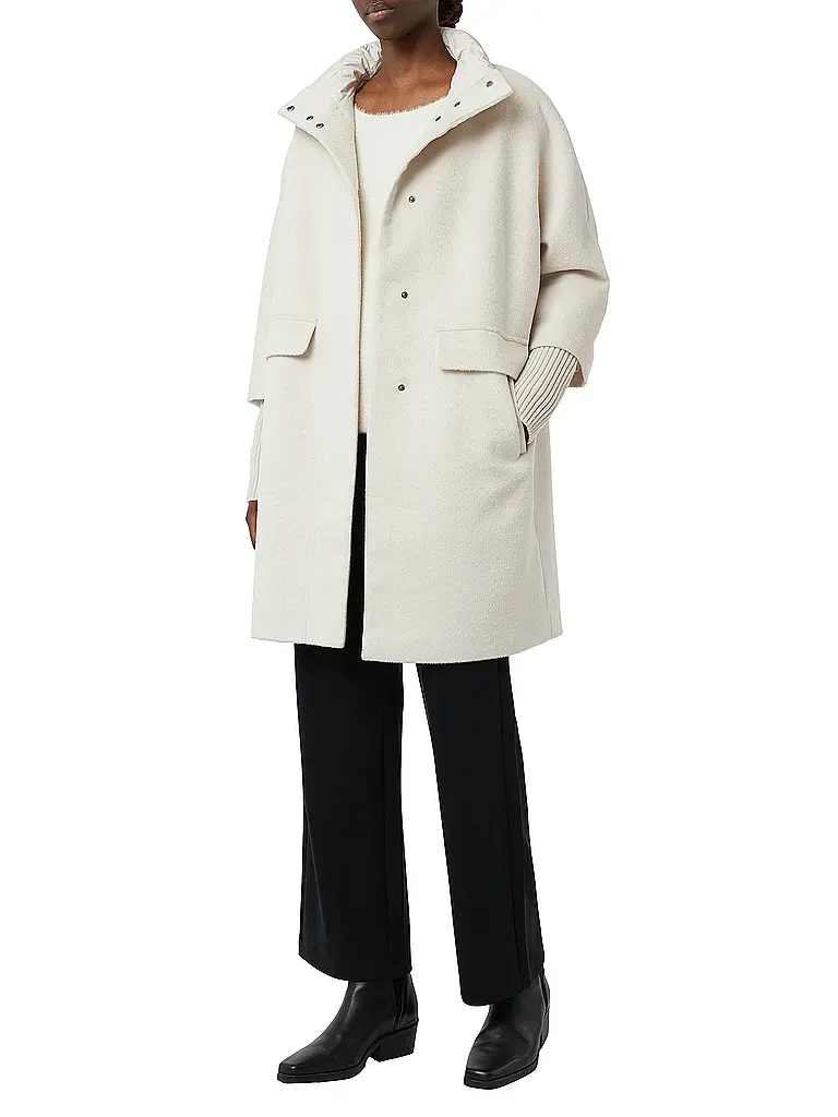 COMMA | Abrigo de lana | Beige