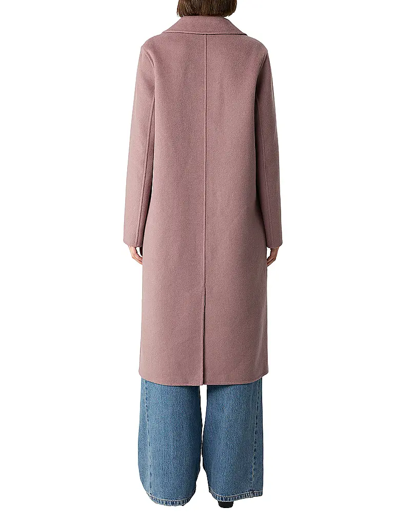 COMMA | Abrigo de lana | Lila