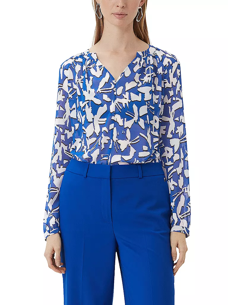 COMMA | Bluse  | Azul