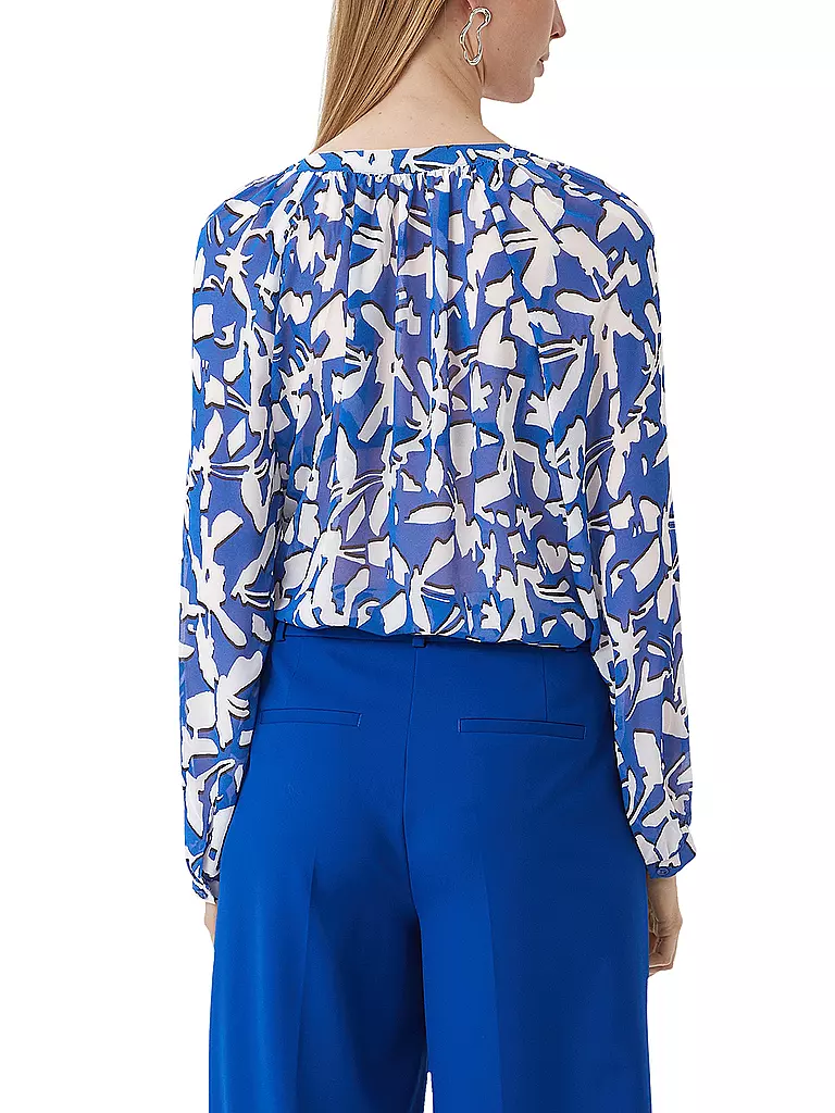 COMMA | Bluse  | Azul