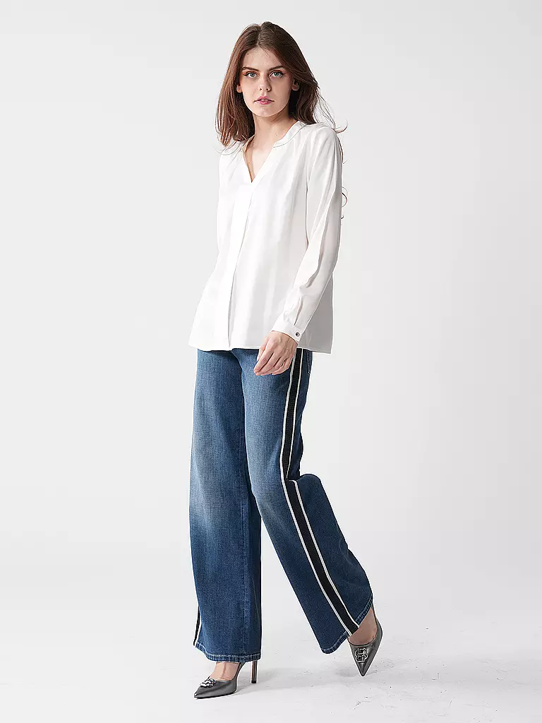 COMMA | Bluse | Blanco