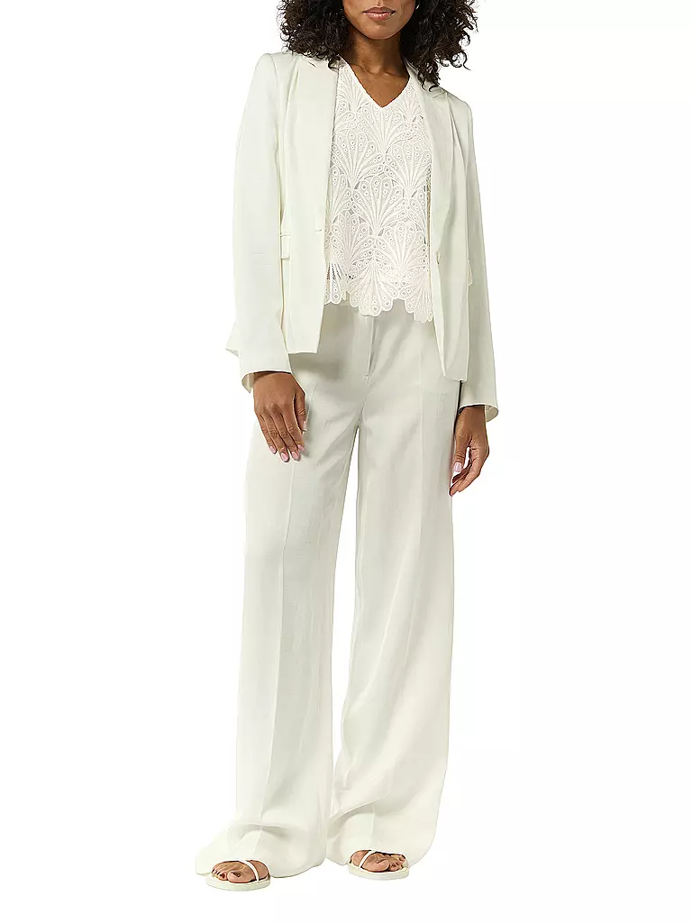 COMMA | Bluse | Blanco