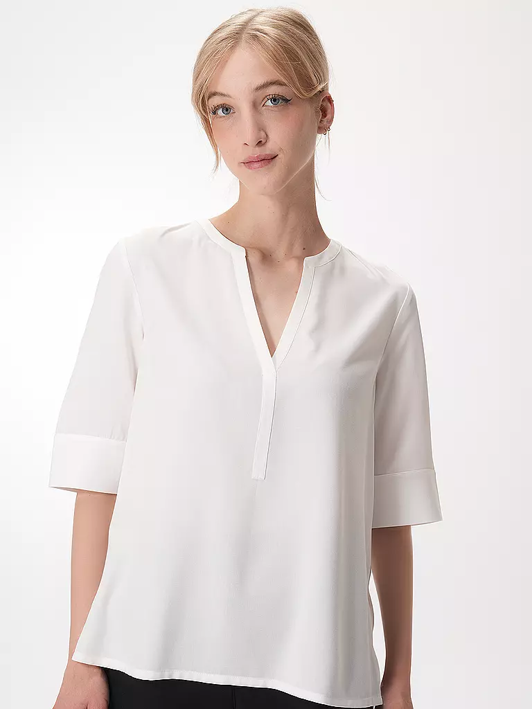 COMMA | Bluse | Blanco