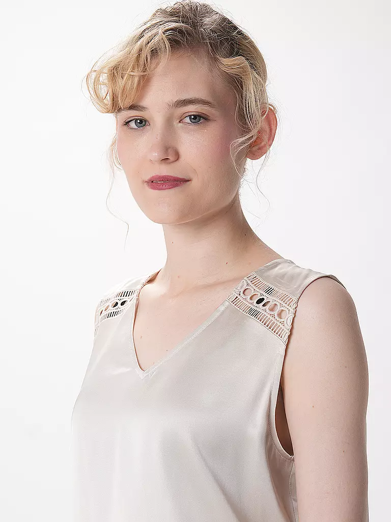 COMMA | Bluse | Crema