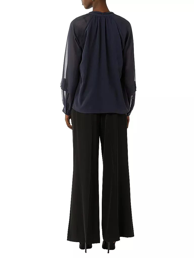 COMMA | Bluse | Azul oscuro