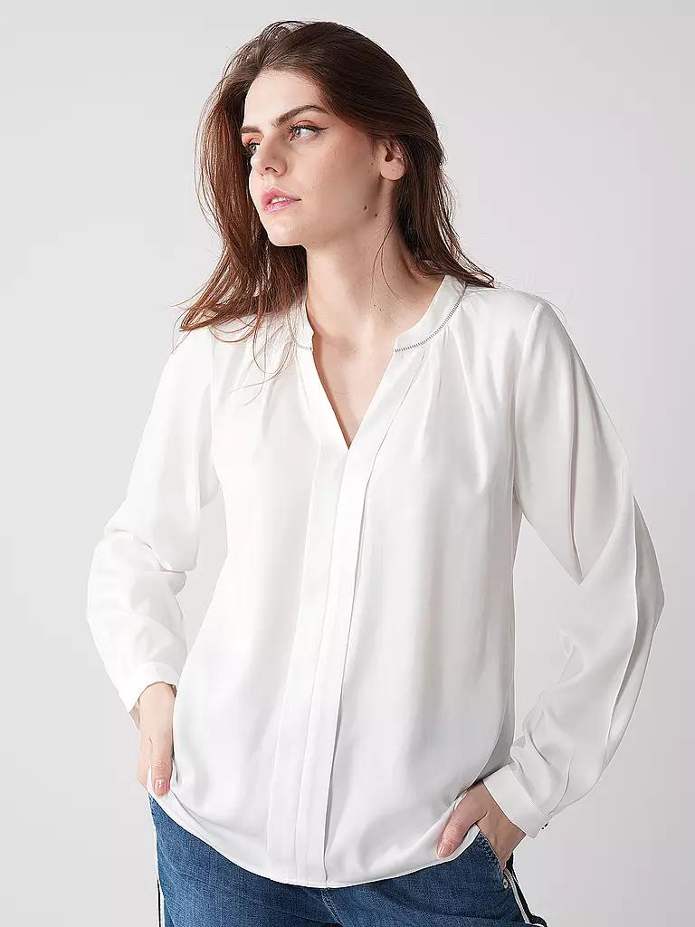 COMMA | Bluse | Blanco