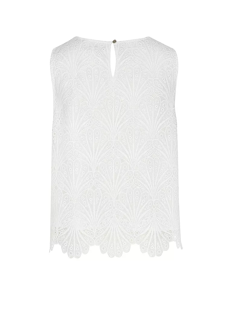 COMMA | Bluse | Blanco