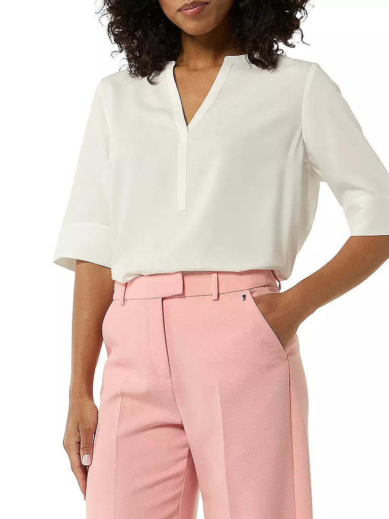 COMMA | Bluse | Blanco