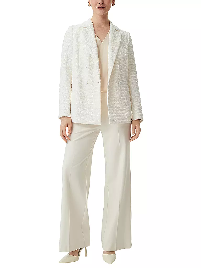 COMMA | Blusenshirt  | Crema