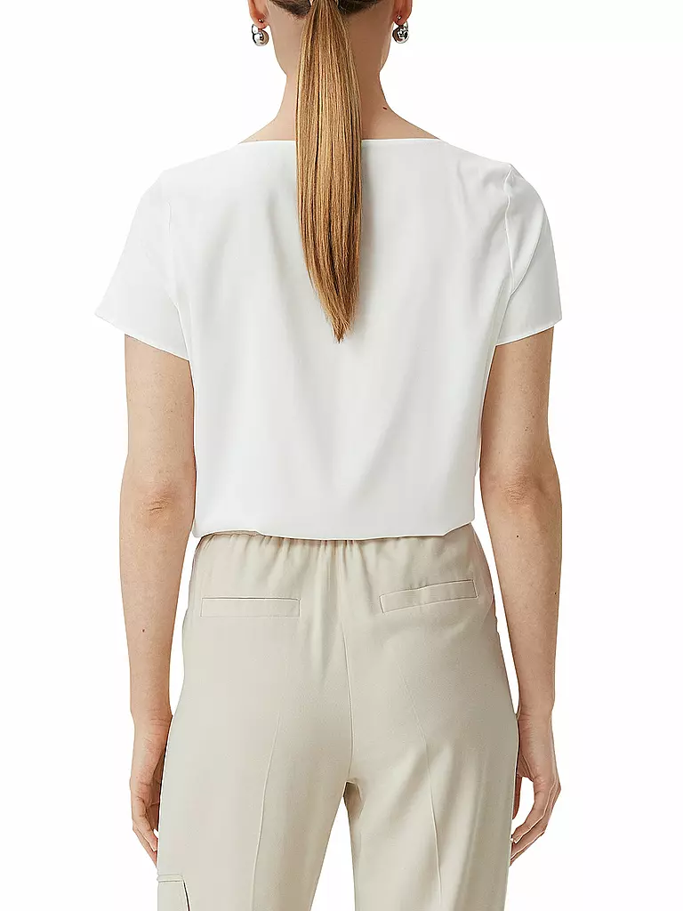 COMMA | Blusenshirt  | Blanco