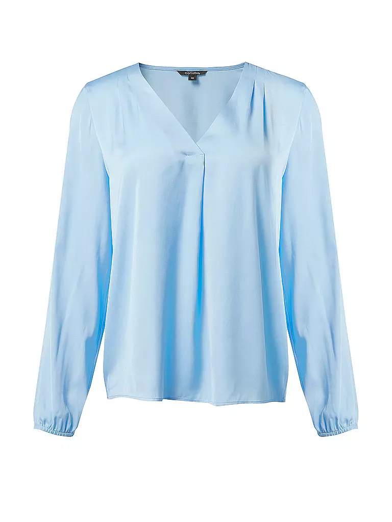 COMMA | Blusenshirt | Azul claro