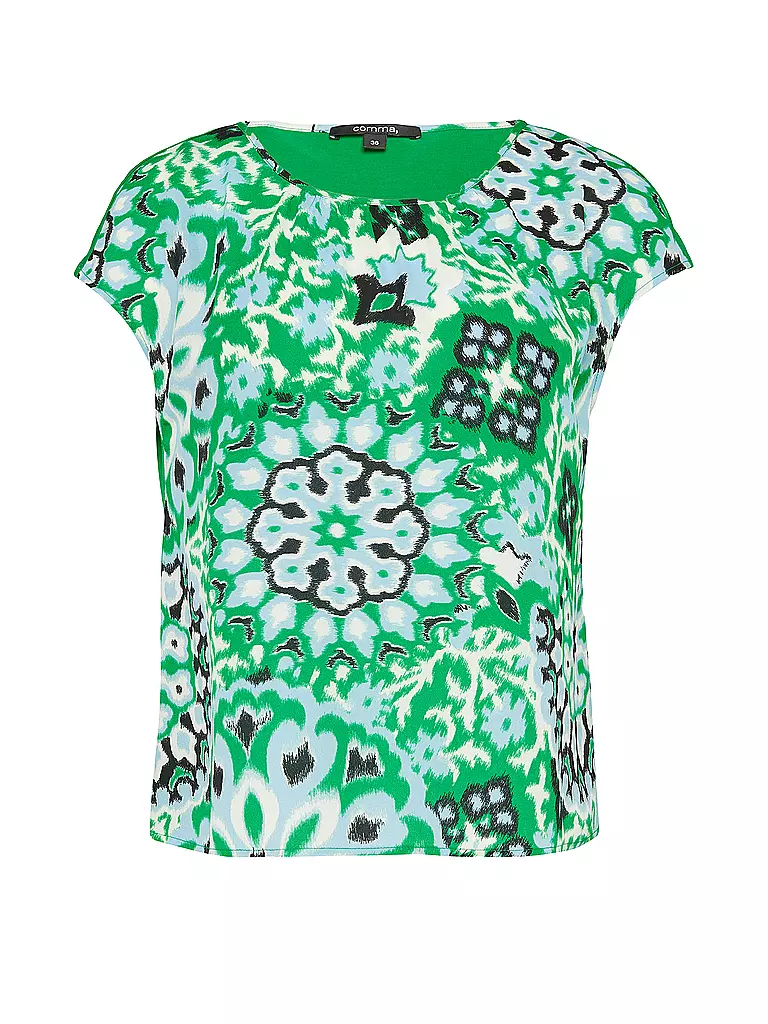 COMMA | Blusenshirt | Verde