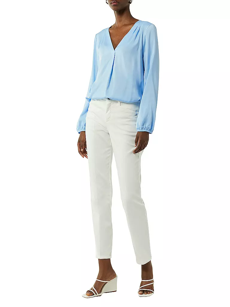 COMMA | Blusenshirt | Azul claro