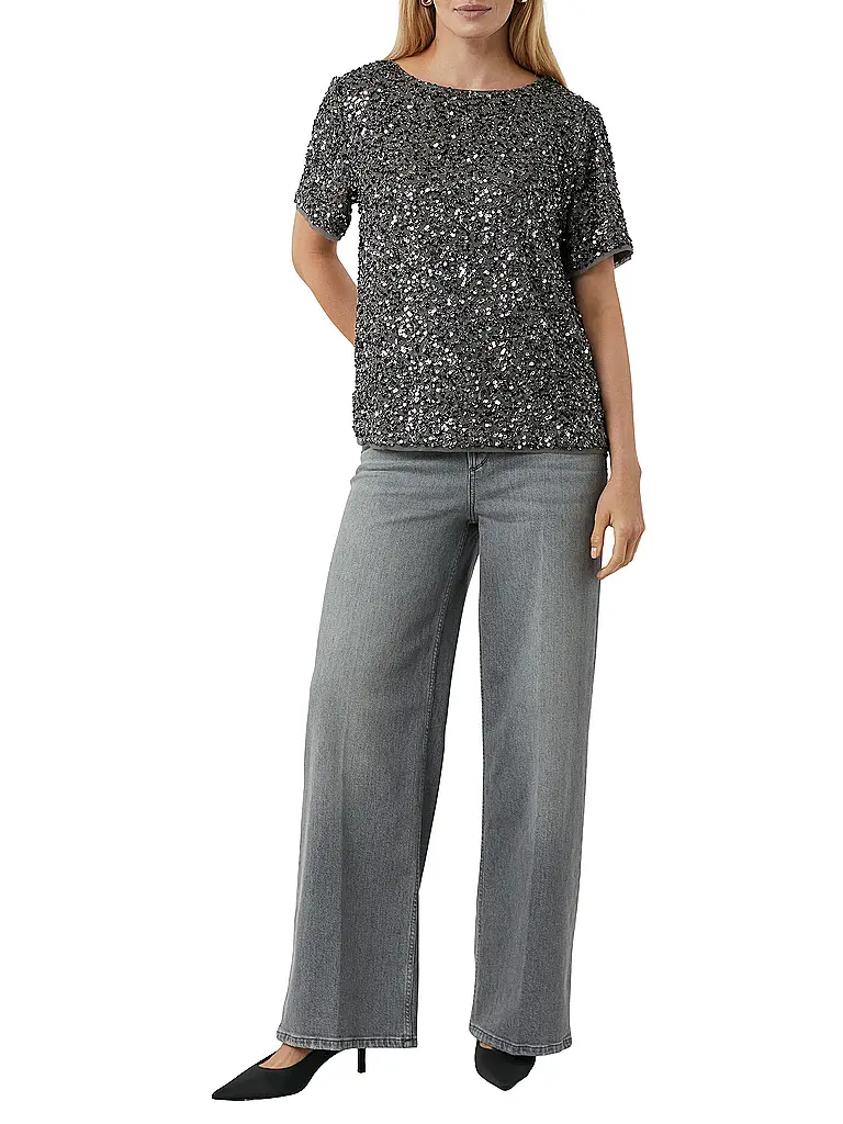 COMMA | Blusenshirt | Negro