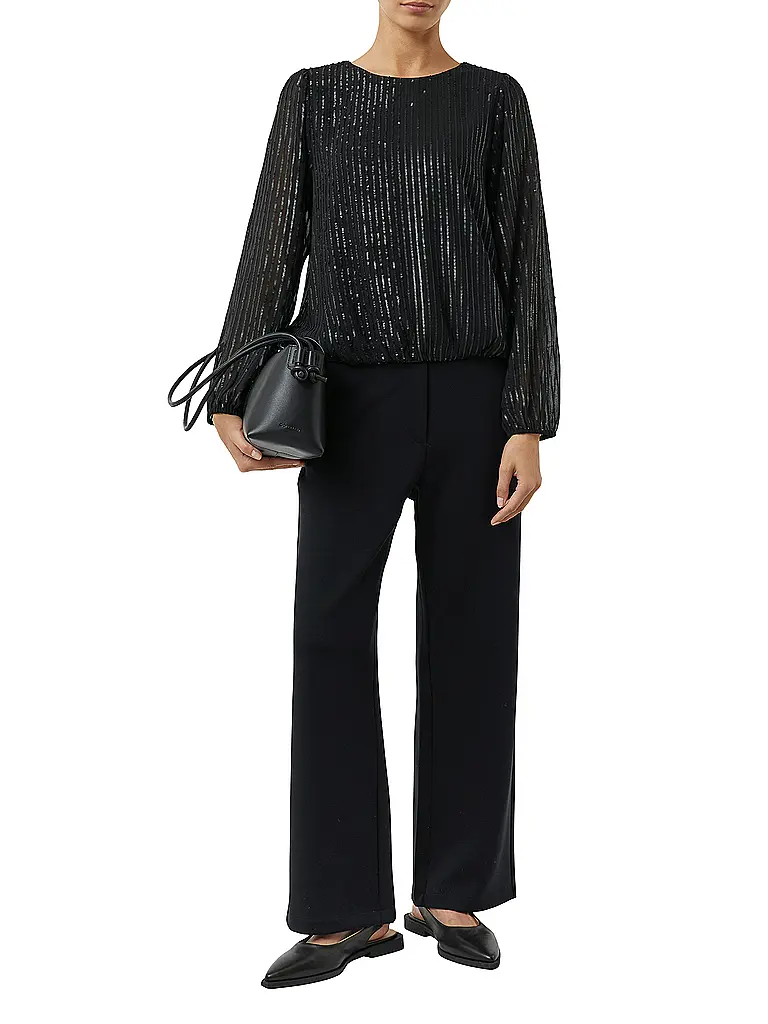 COMMA | Blusenshirt | Negro