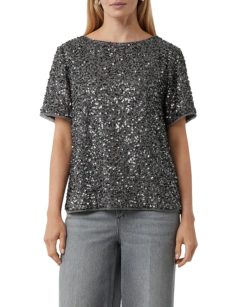 COMMA | Blusenshirt | Negro