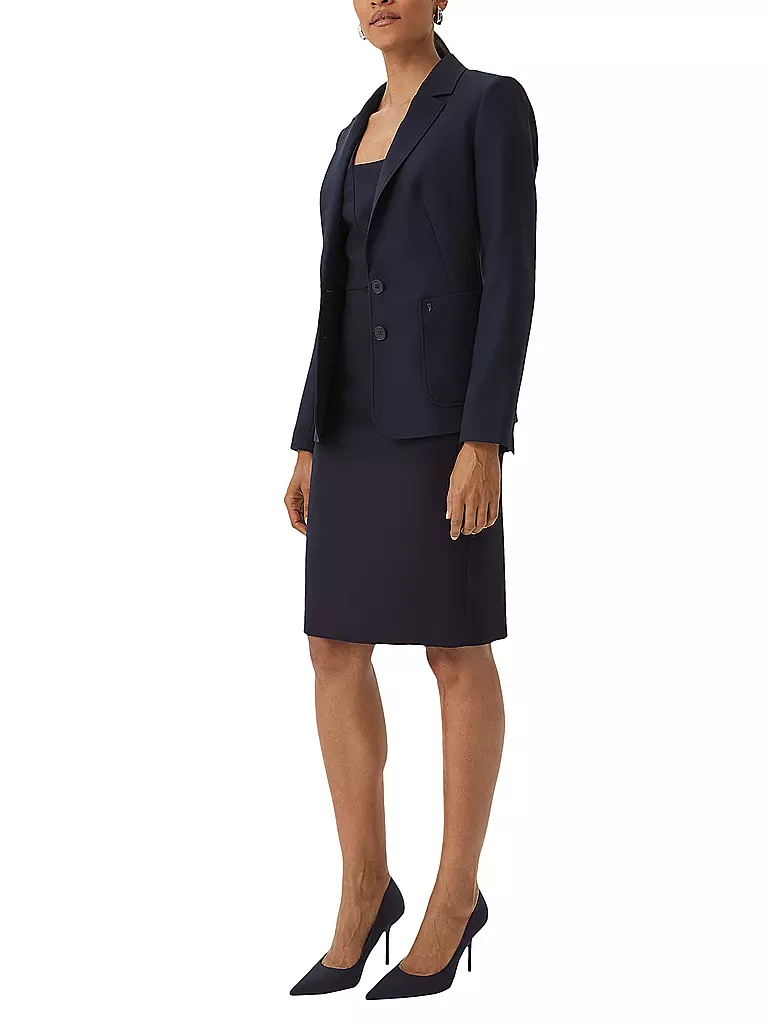 COMMA | Businesskleid | Azul oscuro