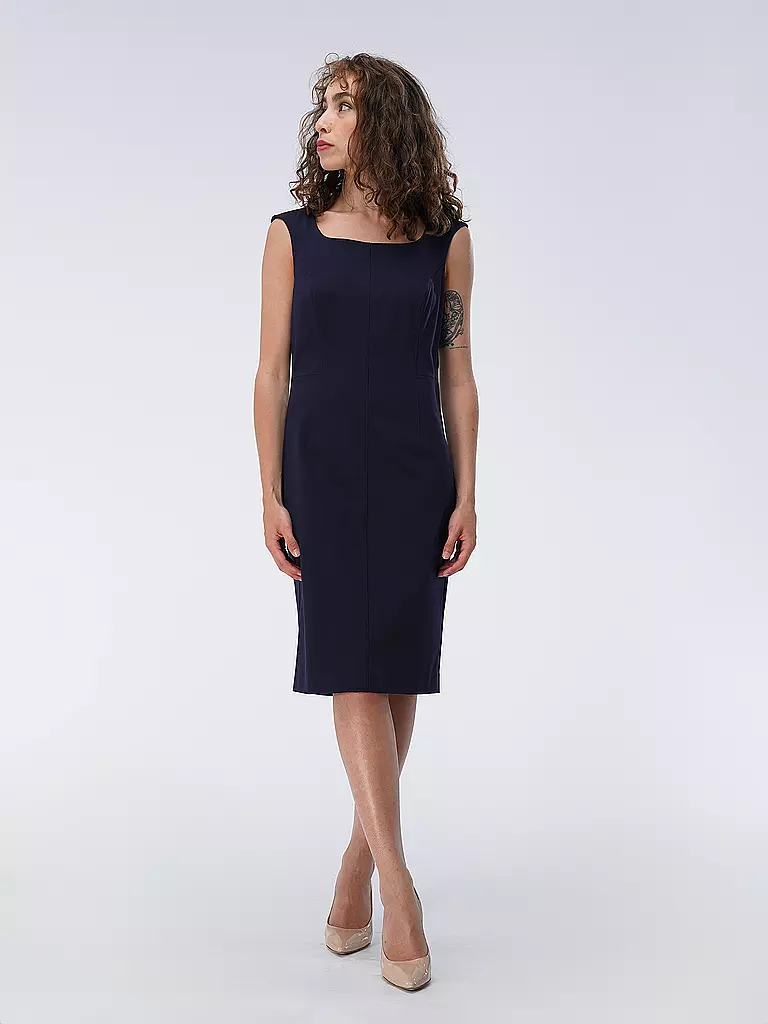 COMMA | Businesskleid | Azul oscuro