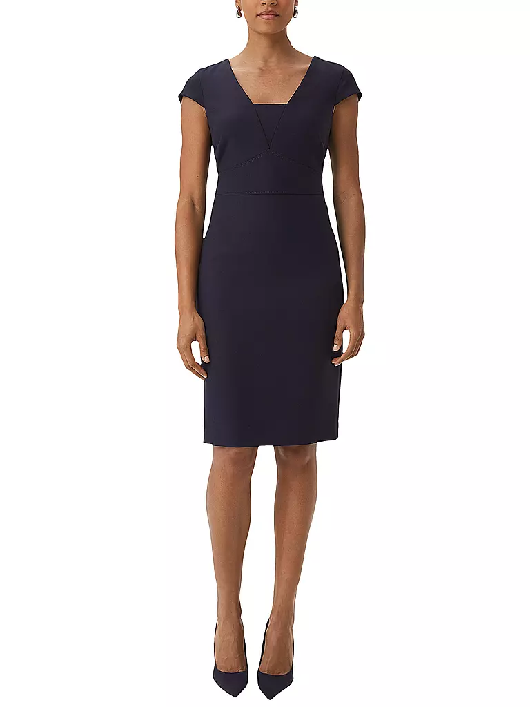 COMMA | Businesskleid | Azul oscuro