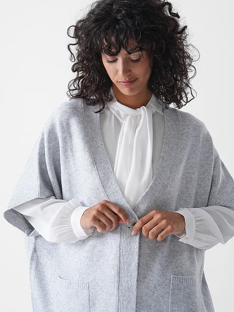 COMMA | Cárdigan | Gris
