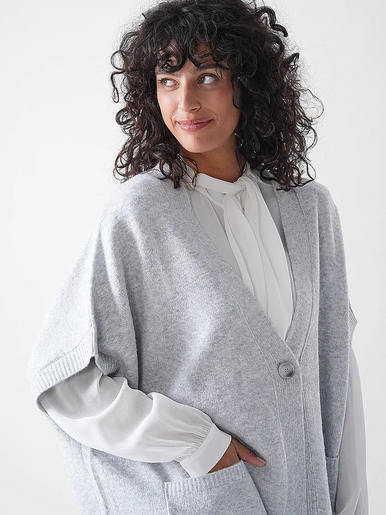 COMMA | Cárdigan | Gris