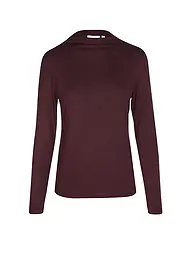 COMMA | Camiseta de manga larga | Rojo oscuro