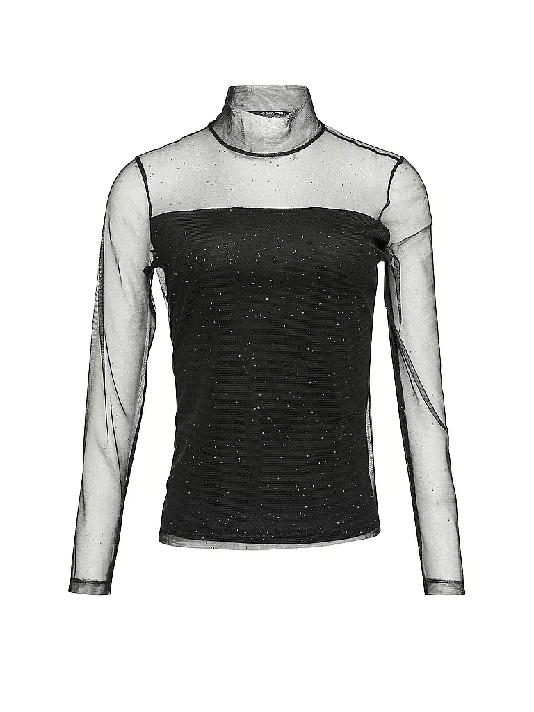COMMA | Camiseta de manga larga | Negro