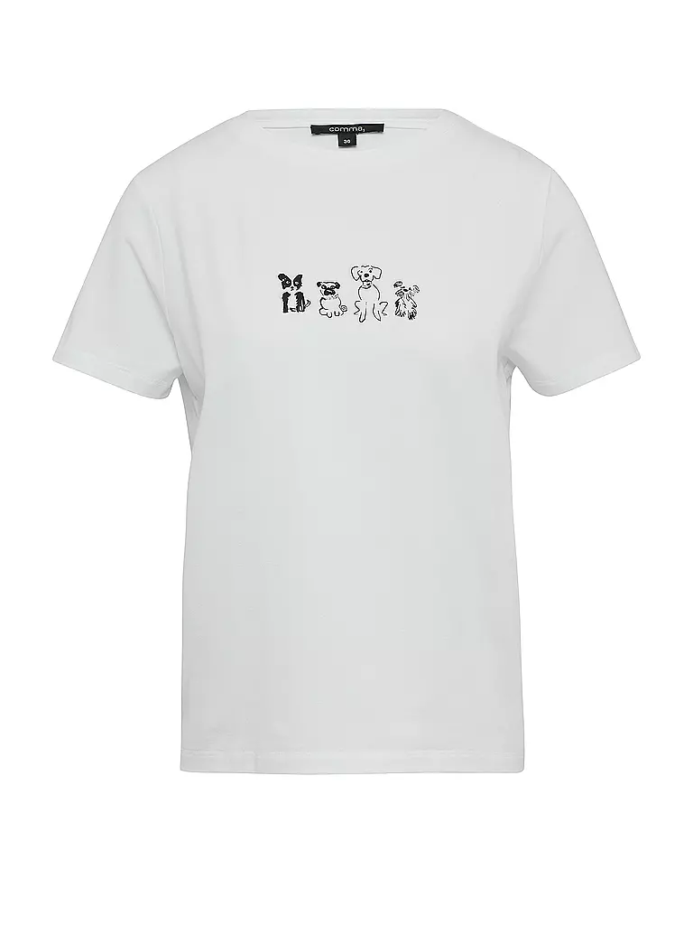 COMMA | Camiseta | Blanco