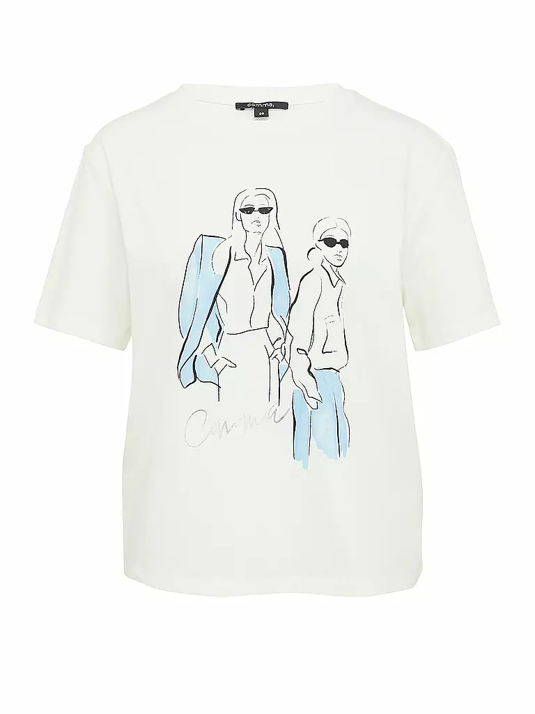 COMMA | Camiseta | Blanco
