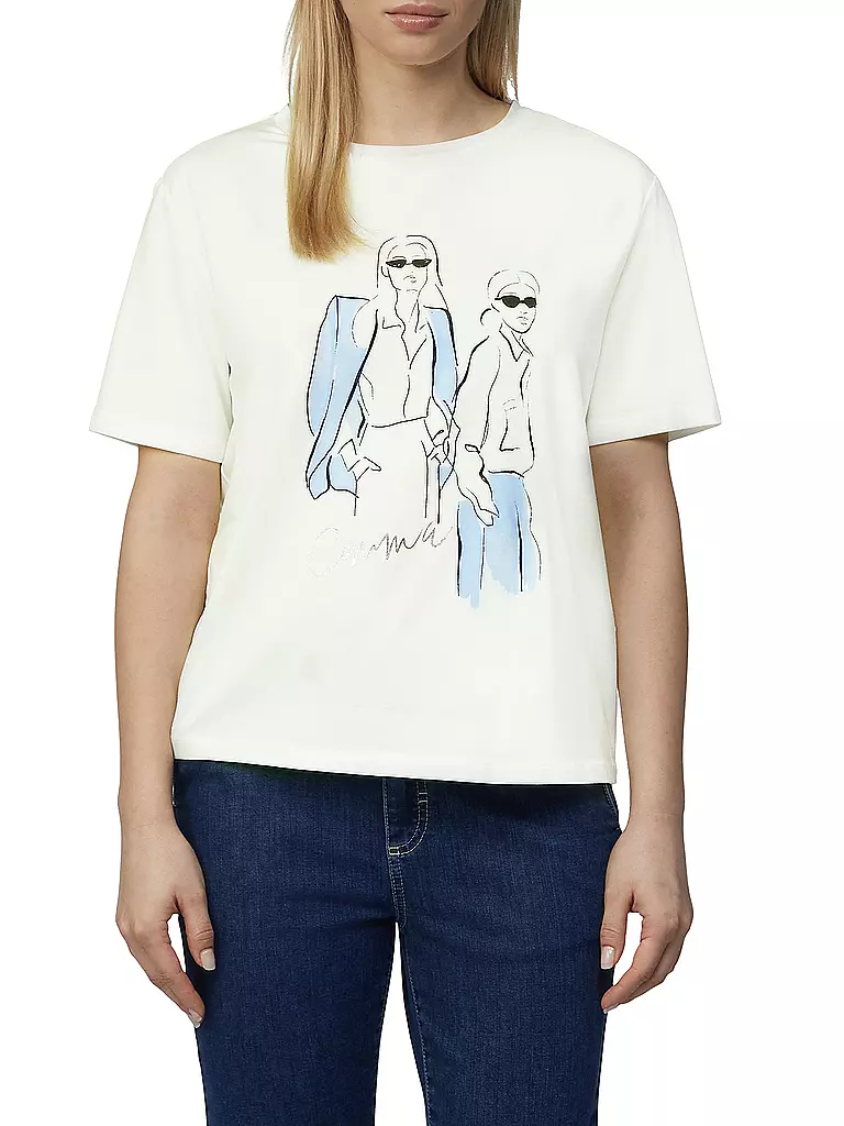 COMMA | Camiseta | Blanco