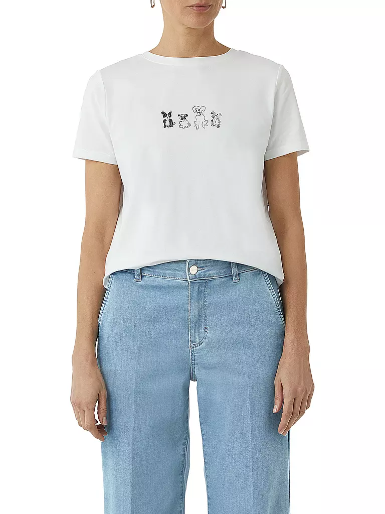 COMMA | Camiseta | Blanco
