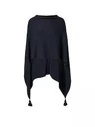 COMMA | Poncho - Cape | Azul oscuro