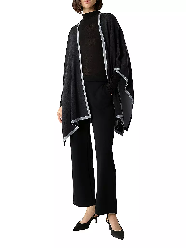 COMMA | Capa - Poncho | Azul oscuro