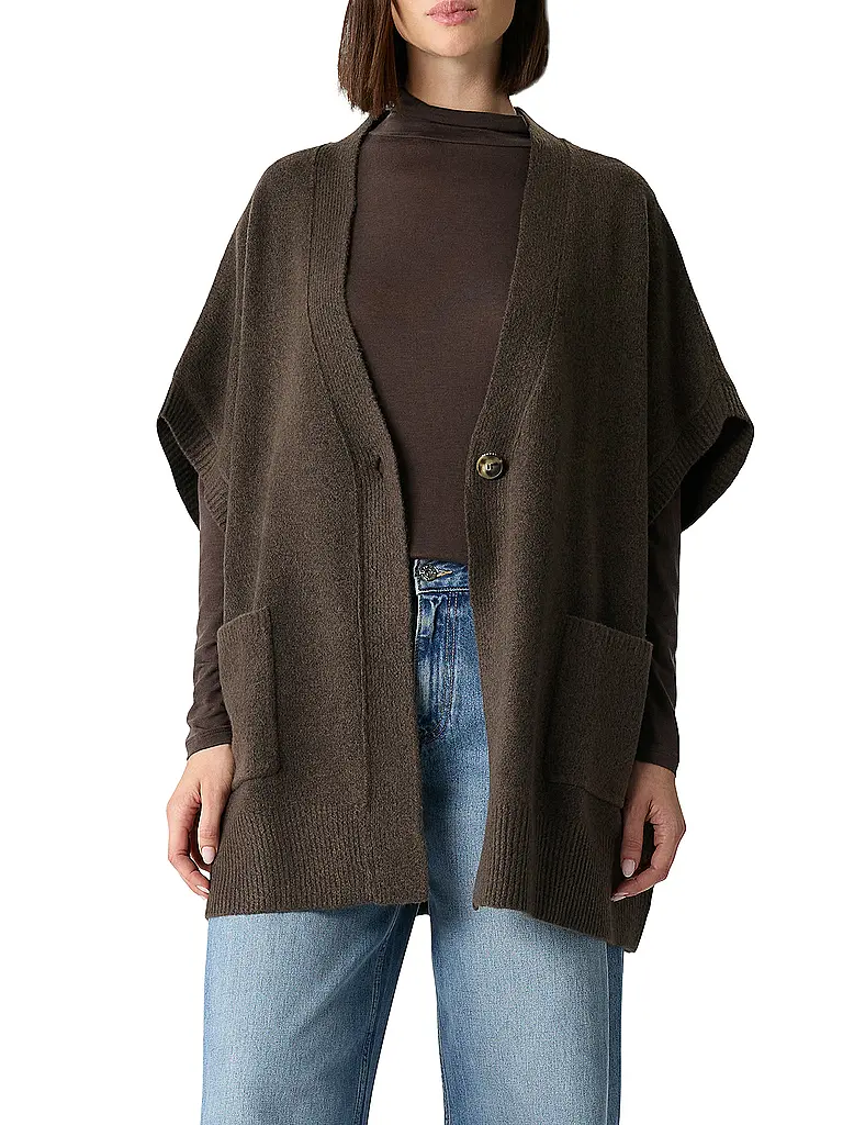 COMMA | Cardigan | Marrón