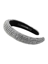 COMMA | Diadema con cuentas de joyería | Plata