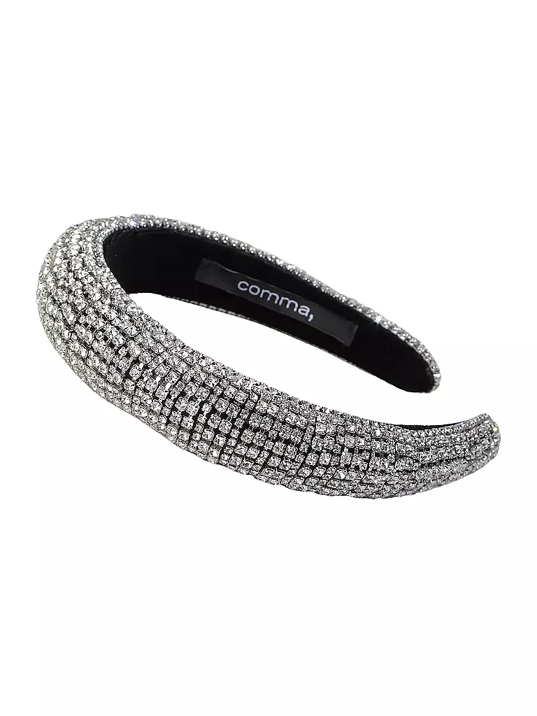 COMMA | Diadema con cuentas de joyería | Plata