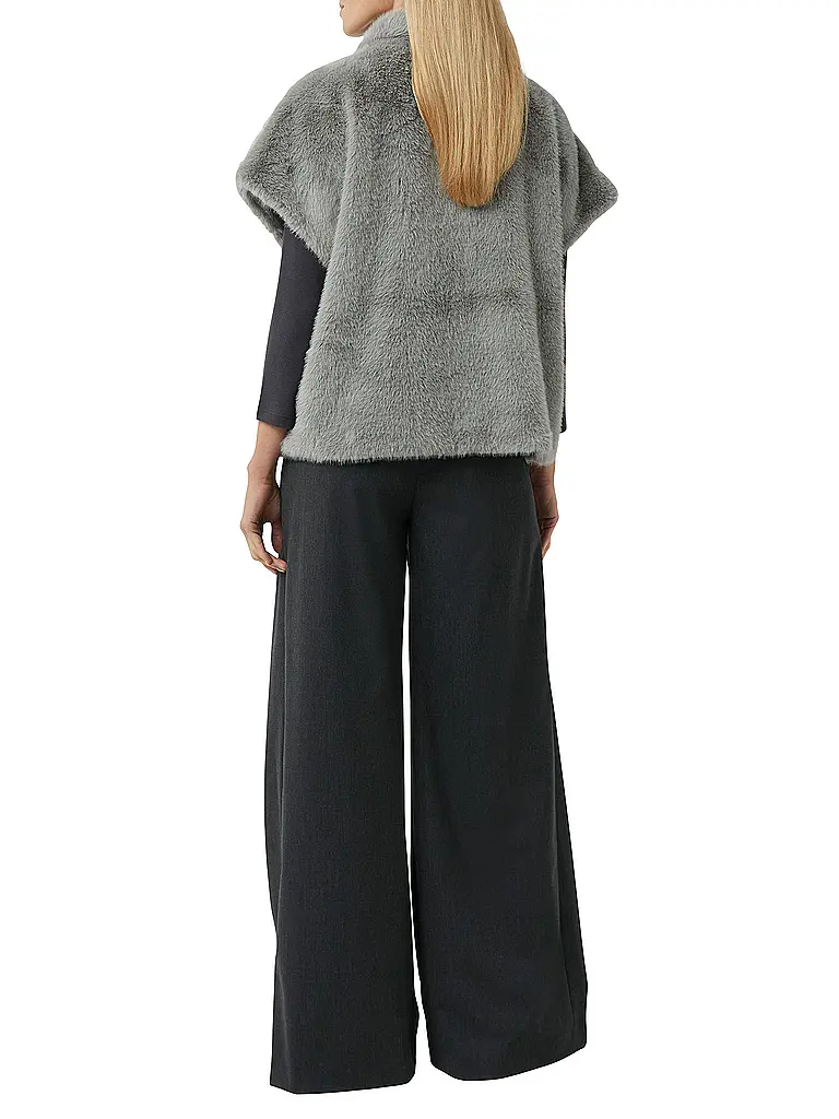 COMMA | Gilet con aspecto de piel
Marca: COMMA
Color: gris
Categorías: Moda, Mujer

Largo de manga: Sin mangas
Material: Piel sintética, poliéster/poliamida, viscosa
Forma del cuello: Cuello alto
Diseño: Unicolor
Corte (ropa exterior): Regular
Estilo: Glamour | 