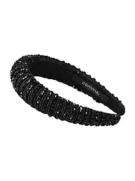 COMMA | Diadema con cuentas de joyería | Negro