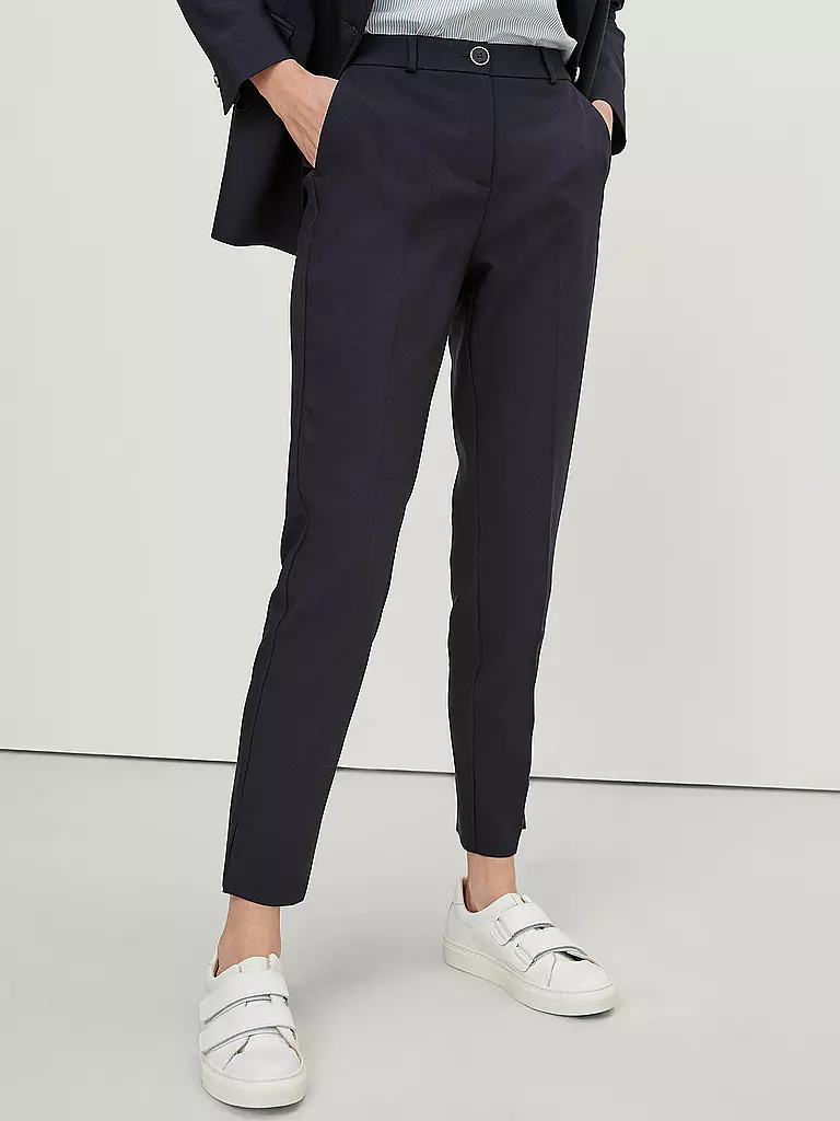 COMMA | Hose Slim Fit 7/8 | Azul