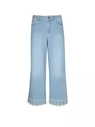 COMMA | Jeans Wide Leg 7/8 | Azul