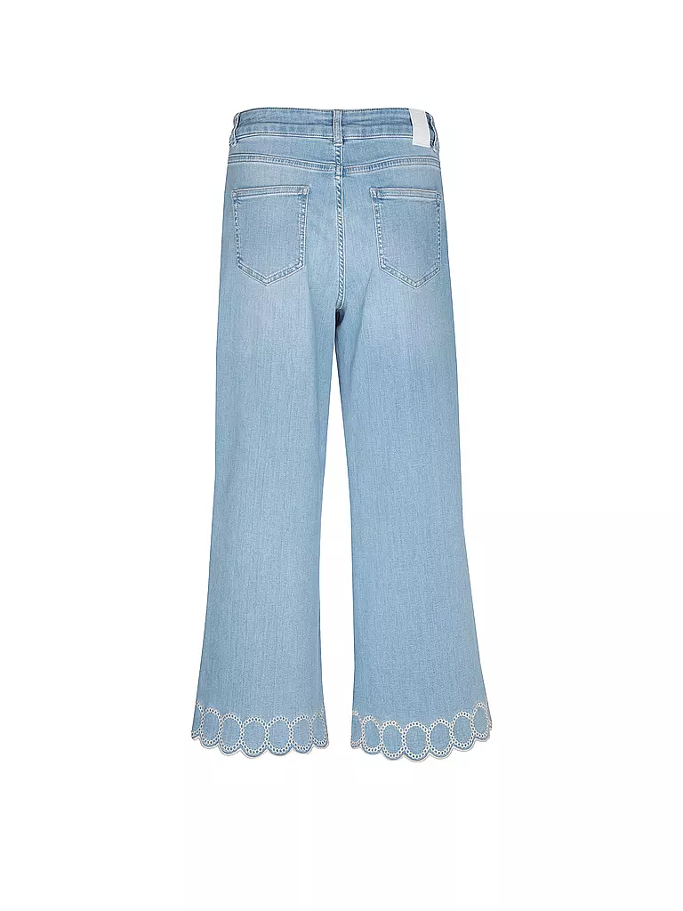COMMA | Jeans Wide Leg 7/8 | Azul