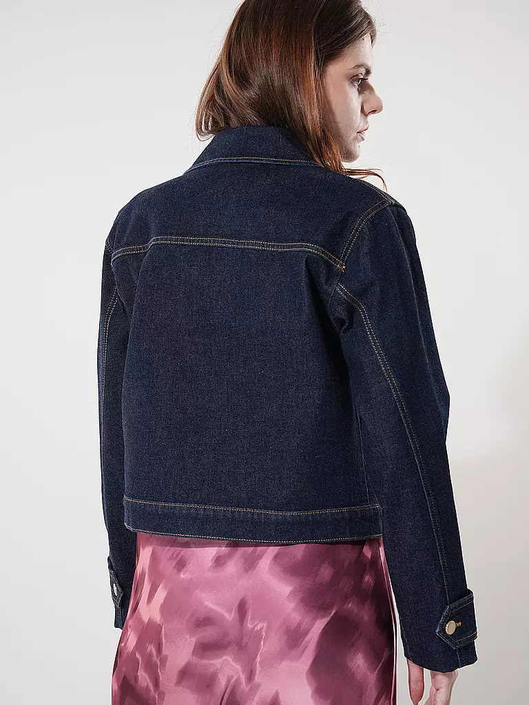 COMMA | Jeansjacke | Azul oscuro