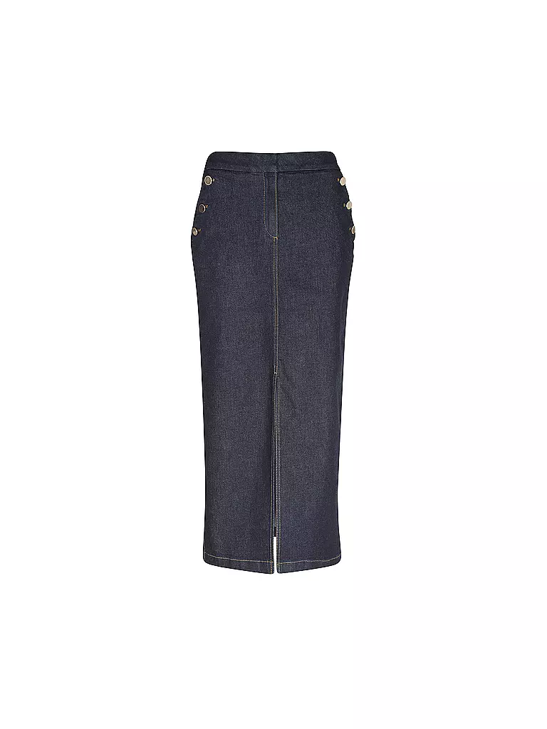 COMMA | Jeansrock | Azul oscuro