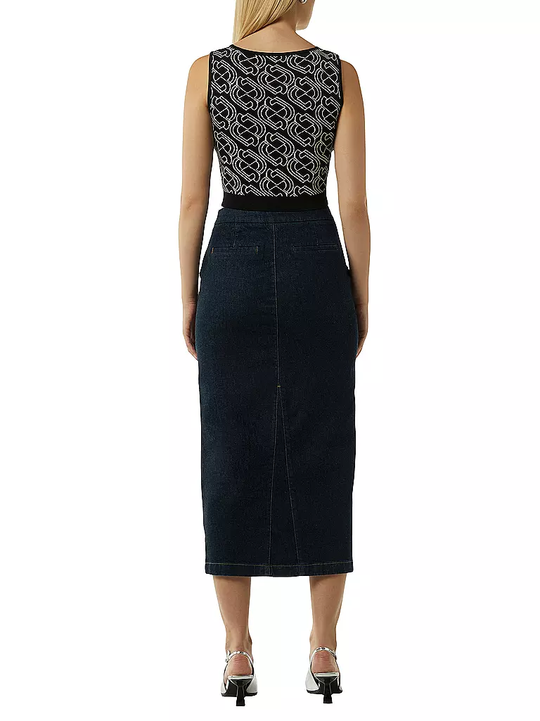 COMMA | Jeansrock | Azul oscuro